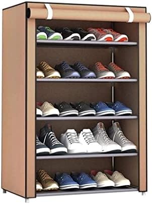 Kyusar Shoe Rack Organizador de sapatos de armazenamento Sapatos de sapatos Organizador Sapatos de tecido não entrelaçados Rack