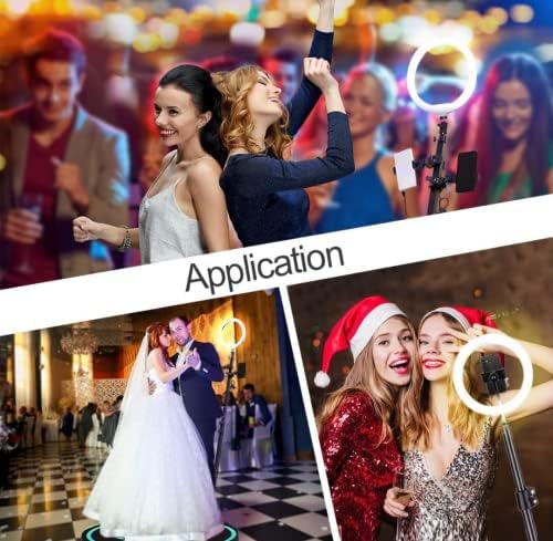 360 Booth Photo Booth automático rotativo controle remoto spinning gravação de vídeo Tripod Ring Light Entertainment for Parties Wedding Events Photo Booth Rentals