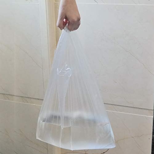 Sacos de compras de camiseta de plástico EAGRYE, reutilizáveis ​​sacolas de agradecimento