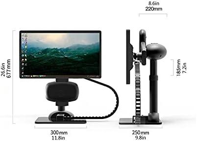 Hongfeishangmao monitor braços monitor único suporte elétrico e monitor giration stand stand monte monitor suporte de