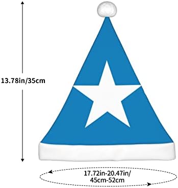 Cxxyjyj Somali Flag Santa Hat para crianças Chapéus de Natal Chapé