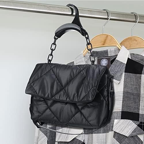 Cabide de bolsa gancho de acrílico hanguer saco de bolsa saco de saco de suporte de armário de armário de armazenamento para mochilas