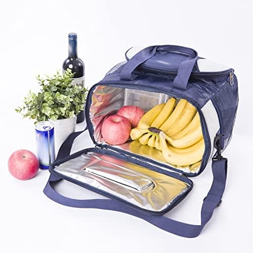 Mgwye grande 25L de almoço portátil Isolador de saco de piquenique para piquenique para pacote de gelo de alimentos Bolsa