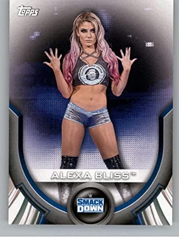 2020 Topps WWE Women's Division Lista RC-1 Alexa Bliss SmackDown Cartão de negociação de entretenimento World Wrestling