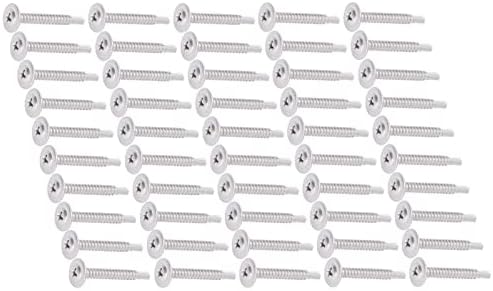 Parafusos de perfuração de metal, rosca transparente não deslize arruela parafuso da cabeça M4.8x38 Multifuncional à prova de ferrugem