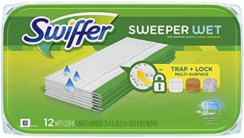 Swiffer Sweeper Moll Mhopping Pad Recarias para o chão de esfrega