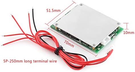 Módulo de proteção contra bateria de proteção contra bateria de lítio com função de proteção de balanceamento e excesso de carga,