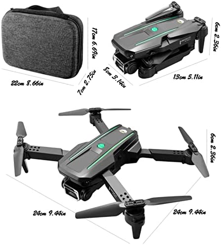 Drone com câmera dupla de 4K FPV para crianças e adultos mini botão de gesto de gesto de gesto de quadro de avião RC RC RC RC