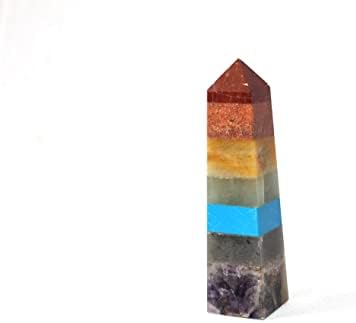 Jet Authentic Chakra Bonded Tower Obelisk Jumbo Wand Energizado Charged Cleansed Programed Pure Genuine Stick Free Livret Jet International Crystal Therapy