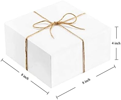 Caixa de proposta de dama de honra Deedochy, caixas de presente com tampas, 12 pacotes de papel caixa de papel para presente de casamento, presente de proposta de dama de honra, graduação, férias, festa de aniversário e natal