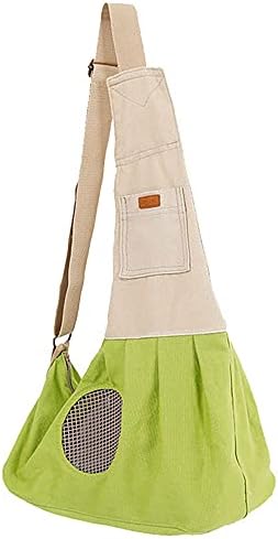 Redhong Portable Pet Transportes Backpack Design de bolso pequeno PVC Mesh respirável respira respiração grátis