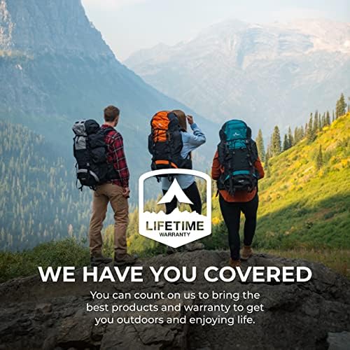 Mochila interna de quadros internos do Teton Sports Scout-mochila de alto desempenho para caminhadas, camping e mochila;