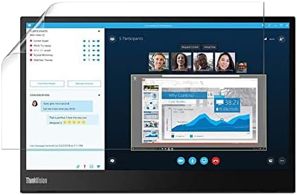 Celicious Silk Mild Anti-Glare Protector Film Compatível com Lenovo Monitor ThinkVision M14 [pacote de 2]