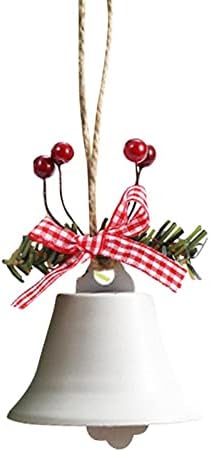 Ornamentos de árvore de natal aoof jingle sells artesanato sinos de ornamentos de natal vermelho ornamentos de Natal