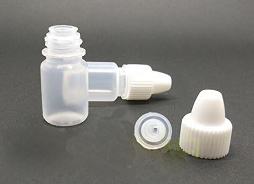 Elandy 50pcs 2 ml portátil vazio espremável gotas de mamadeira plastic ocular líquido amostra de amostra de armazenamento de armazenamento