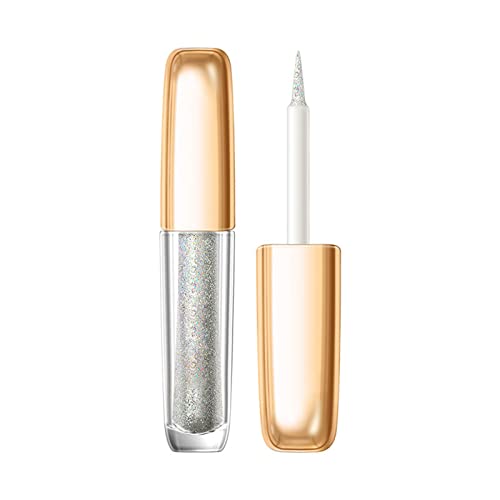 Guolarizi Crystal Glitter Glitter Glitter Sheshadow Gel Eyeshadow Gel Shiny Metallic High Pigmment Glitter Gato Eye Makeup Stêncil