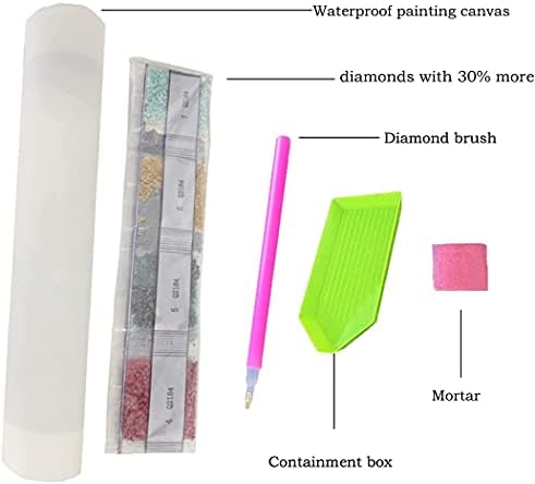 Kits de pintura de diamante DIY 5D para adultos completos e monstros de fada pinturas de bordados de broca completa stromestone