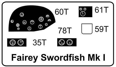 Fairey Swordfish WWII 1/72 Acessórios para modelos de escala ACE PE7219
