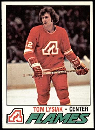 1977 O-Pee-Chee # 127 Tom Lysiak Flames Ex/MT Flames