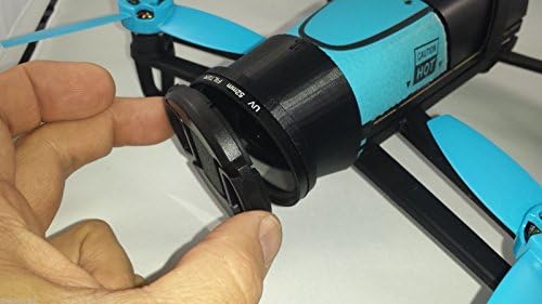 Thekkiinngg lente UV 52mm e deslizamento de filtro ligado para o protetor de filtro de câmera de drone de papagaio bebop