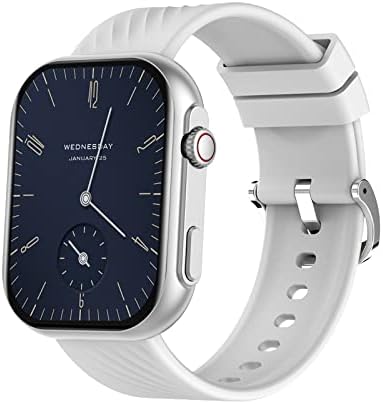 Relógio inteligente para homens mulheres, 2023 Fitness 2 polegadas Tela deslizante completa e relógio personalizado Face smartwatch,