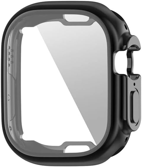 Caixa de capa de maalya 360 suave e suave para Apple Watch 8 Ultra 49mm TPU Protetor de tela Slim para Iwatch Series 8 Case de