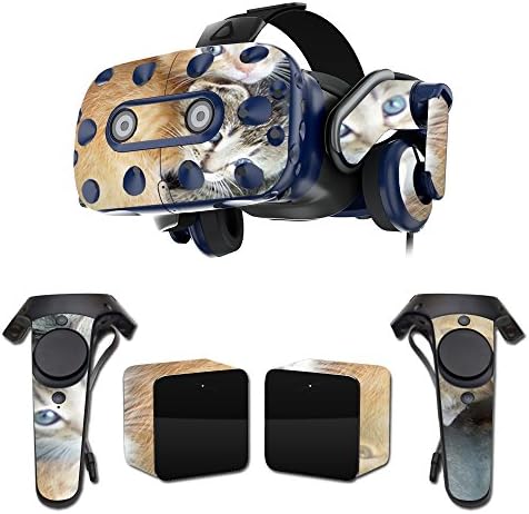 MightySkins Skin Compatível com o fone de ouvido HTC Vive Pro VR - Kittens | Tampa protetora, durável e exclusiva do encomendamento