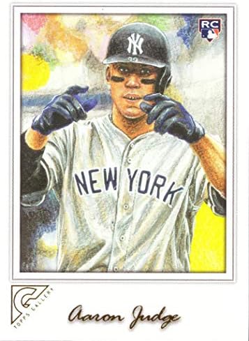 2017 Topps Gallery Baseball #117 Aaron Judge Rookie Card
