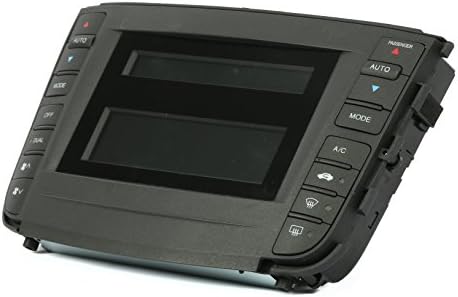 1 Painel de controle de rádio com temperatura dupla de rádio de fábrica compatível com 2004-2008 Acura TL 39050-sep-A0
