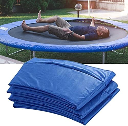 WGWIOO Trampoline Protection Tapete, almofada de trampolim redonda, mola almofada de cobertura de proteção resistente à água