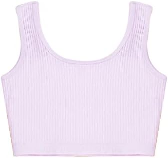 LOODGAO CRIANÇAS MENINAS SPORT BRAS CROP TOP TAPELA ESCUBADO TOPS TOPS DE YOGA Ginástica Tops de dança de ginástica