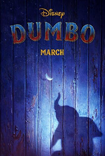Dumbo D/S 13,5 x20 da Disney Poster PromoR original 2019 Tim Burton Colin Farrell
