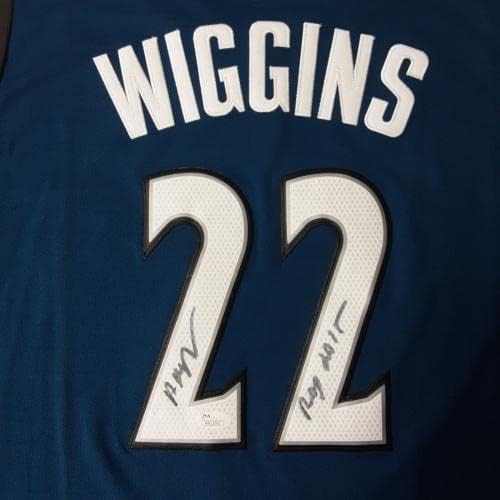 Andrew Wiggins autêntico assinado Pro Style Jersey JSA autografou - camisas da NBA autografadas