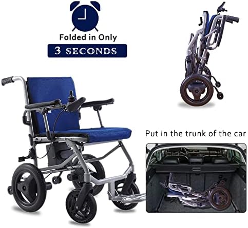 Culver Mobility Kano mais leve cadeira elétrica dobrável do mundo, tamanho de viagem, fácil de usar