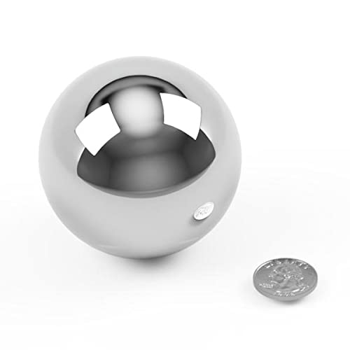 Uma bola de rolamento de aço cromado de 3 polegadas G100