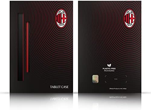 Projetos de capa principal licenciados oficialmente AC Milan Hashtag adultos Livro de couro Caixa Caixa Caspa Compatível