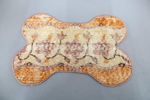 Sarikaya travesseiro Pet Pad, Kilim Pad, suprimentos para animais de estimação, tapete tradicional, tapete de alimentos