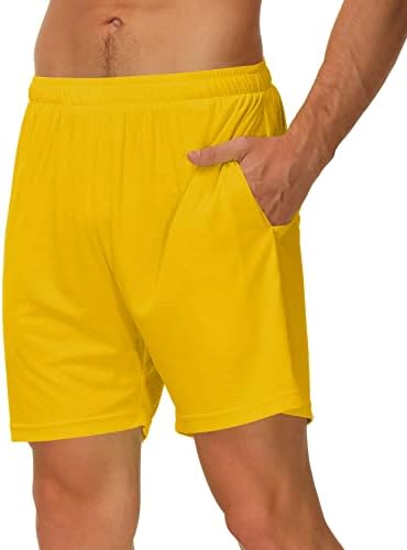 Cakulo Men 5 polegadas de tênis de tênis Rápido treino atlético seco ativo shorts ativos com bolsos