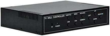 Controlador de parede de vídeo Eszym 2x2 TV Wall Controller | 1080p, HDMI 1.4, HDCP1.4 Compiliante | Entradas VGA