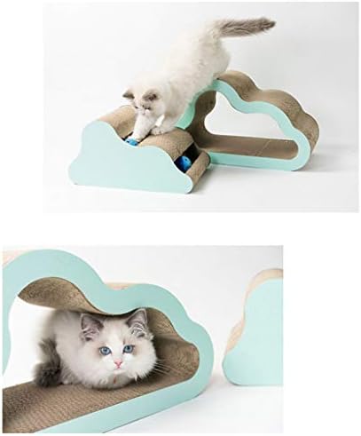 Cat Scratch Cat Risping 3pcs nuvens formam gato scratcher placa raspador tat brinquel