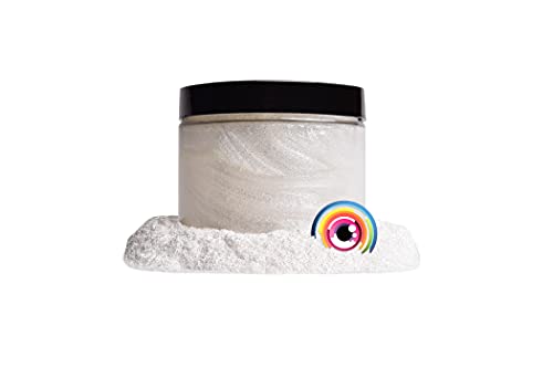 Eye Candy Premium Mica Powder Pigmment “Glimmer Ghost White” MultiperKesurpose Arts and Crafts Additive | Filmes, bombas