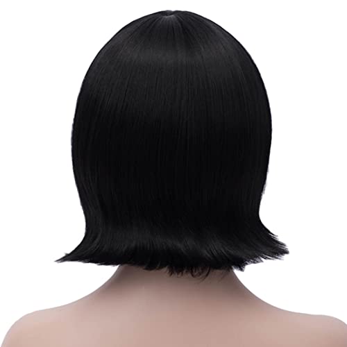 BOPOCOKO MAVIS WIG com perucas pretas para Mavis figurmas garotas curtas perucas de cabelo bob stardas natura