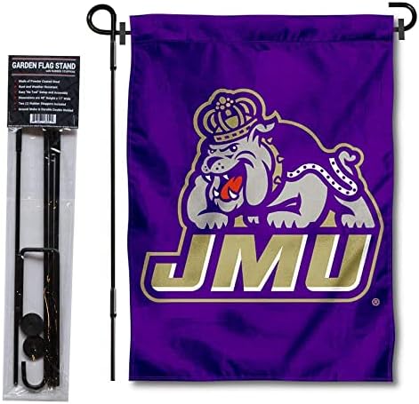 James Madison Dukes Garden Bandle and Flag Stand Poster Setent