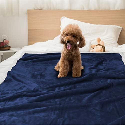 Cobertor de cachorro petami para cães médios pequenos, gatinho de filhote de cachorro de gato de cotonete, sofá de cobertura de mobiliário de lã Sofar