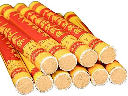 10 PCs 1.8x20cm fumaça moxabustion stick puro rolo moxa rolo chinês massagem de acupupa moxa cone com o queimador de bambu