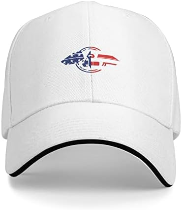 GHBC Space Force USA Adultos Baseball Cap Women's Trucker Caps Caps de caminhoneiros masculinos ajustáveis
