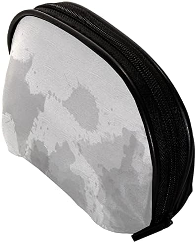 Bolsa de higiene pessoal, bolsa de cosméticos de maquiagem para homens, homens aquarela Art Gray Abstract