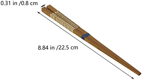 Hemoton Kids Cosqueiros Crianças Captilhas de madeira Cosqueiros de madeira Reutilizável Chahopo japonês chinês Fritar pauzinhos de