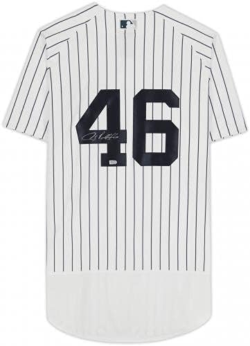 Andy Pettitte New York Yankees Autografou White Nike Jersey Authentic - Jerseys MLB autografadas