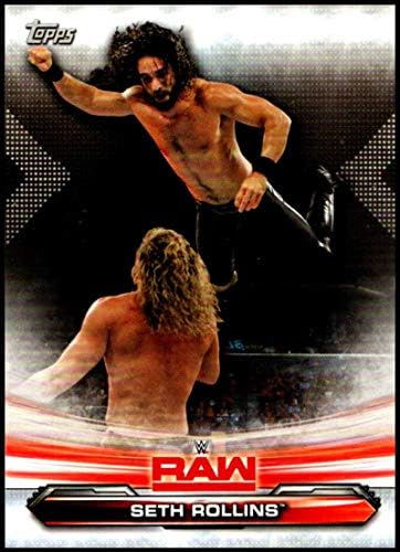 2019 TOPPS WWE RAW 68 Seth Rollins Wrestling Trading Card